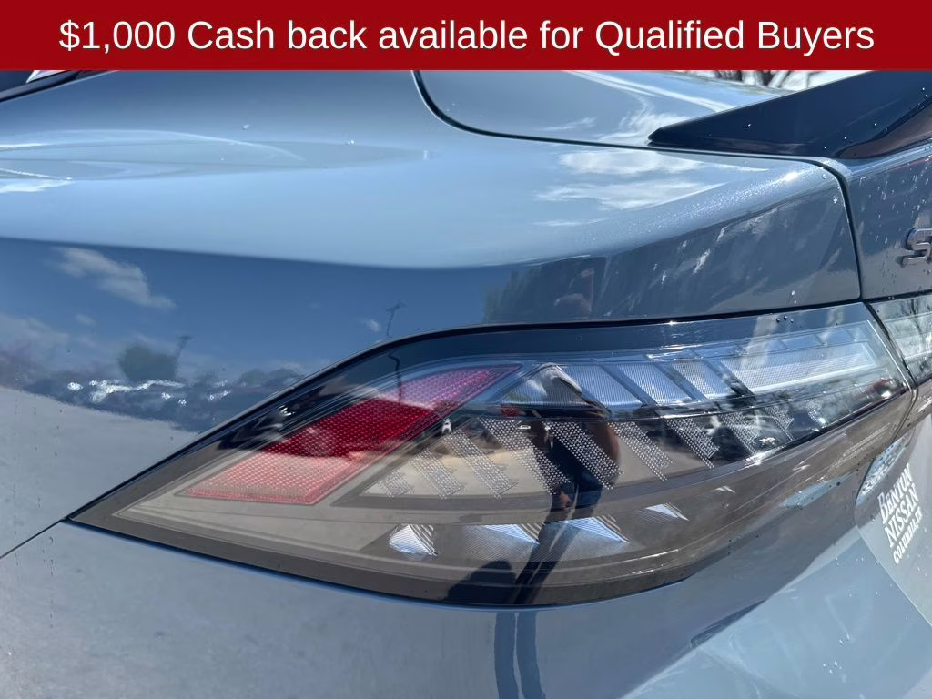 2026 Atlantic Gray/Super Black Nissan Sentra SR FWD Sedan