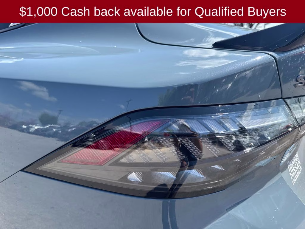 2026 Atlantic Gray/Super Black Nissan Sentra SR FWD Sedan