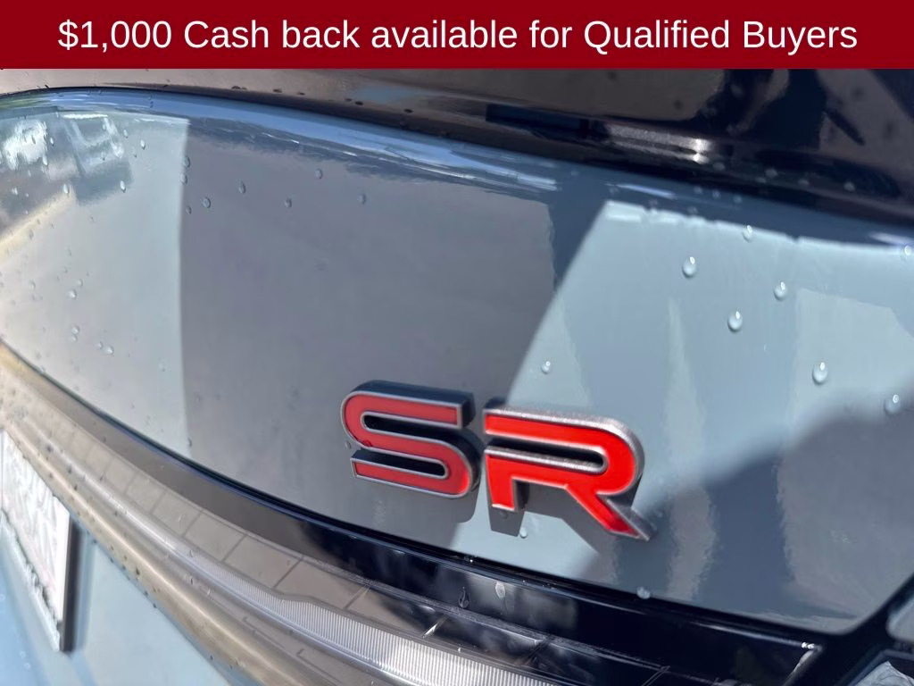 2026 Atlantic Gray/Super Black Nissan Sentra SR FWD Sedan