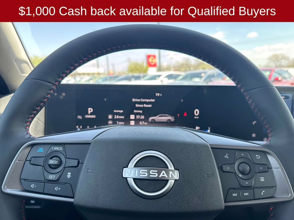 2026 Atlantic Gray/Super Black Nissan Sentra SR FWD Sedan