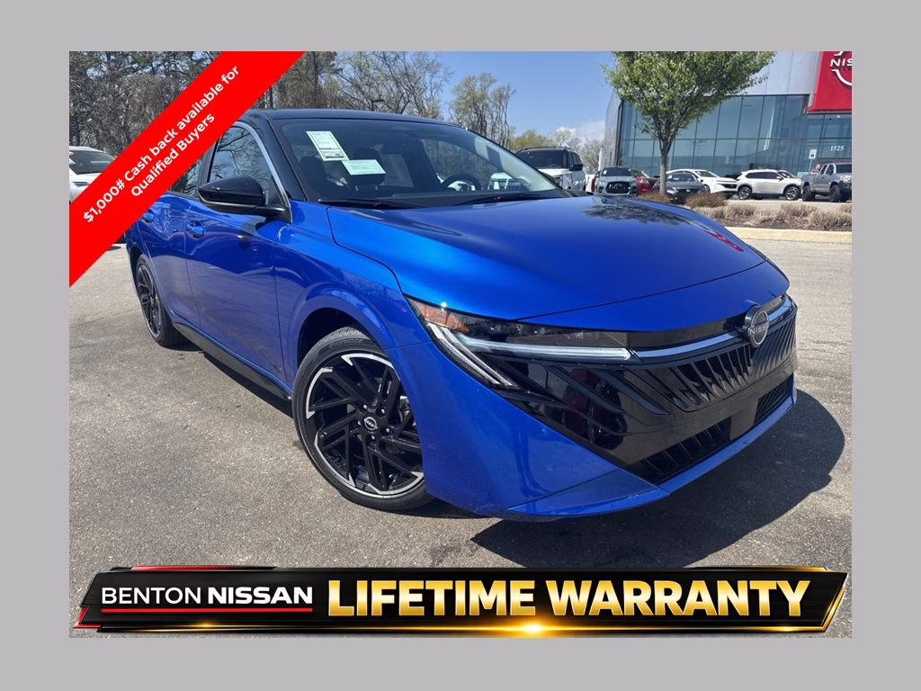 2026 Bluestone Pearl/Super Blk Nissan Sentra SR FWD Sedan