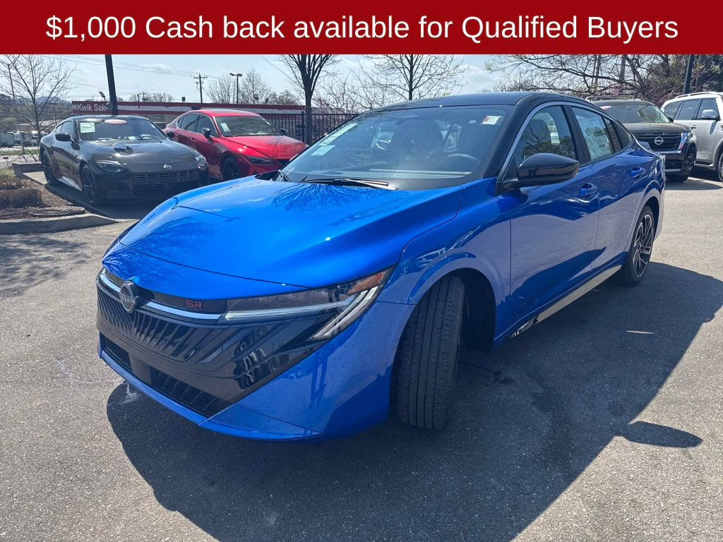 2026 Bluestone Pearl/Super Blk Nissan Sentra SR FWD Sedan