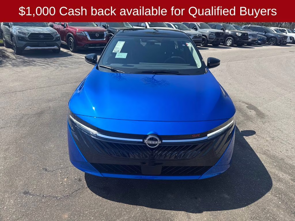 2026 Bluestone Pearl/Super Blk Nissan Sentra SR FWD Sedan