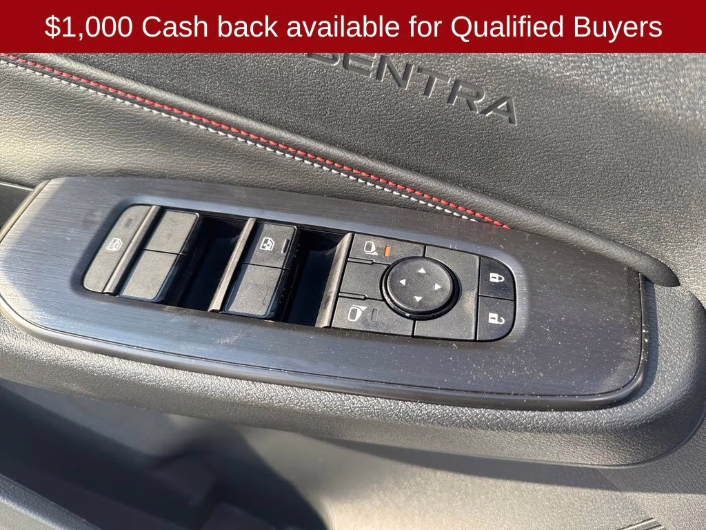 2026 Aspen White/Super Black Nissan Sentra SR FWD Sedan