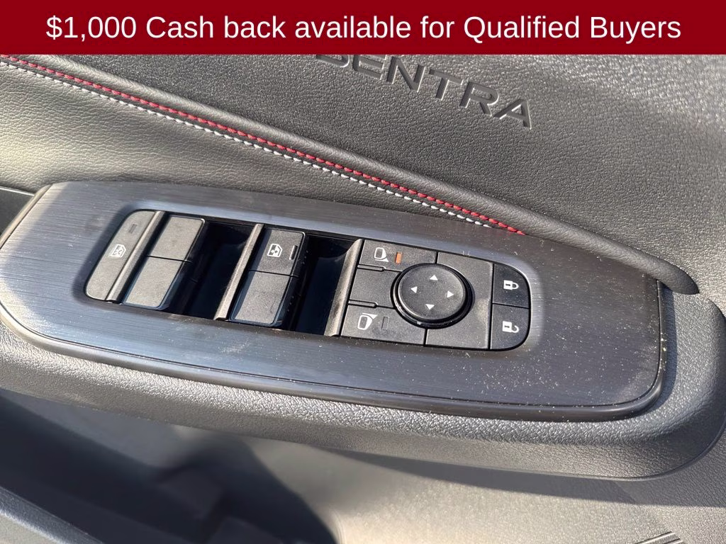 2026 Aspen White/Super Black Nissan Sentra SR FWD Sedan