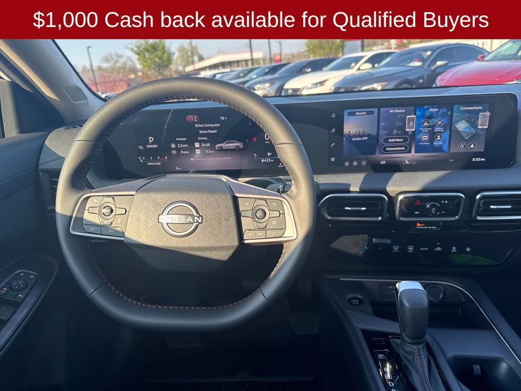 2026 Aspen White/Super Black Nissan Sentra SR FWD Sedan