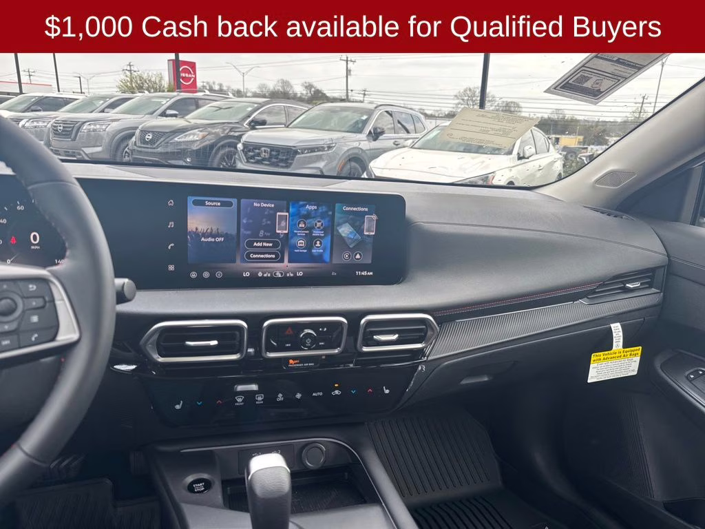 2026 Aspen White/Super Black Nissan Sentra SR FWD Sedan