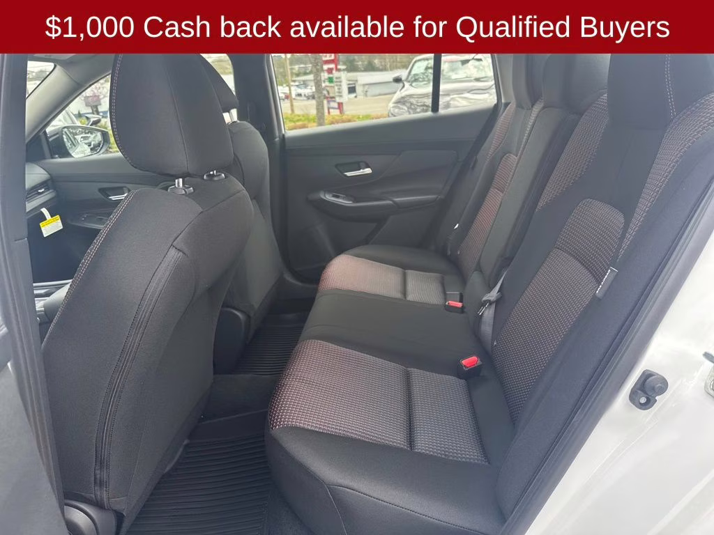 2026 Aspen White/Super Black Nissan Sentra SR FWD Sedan