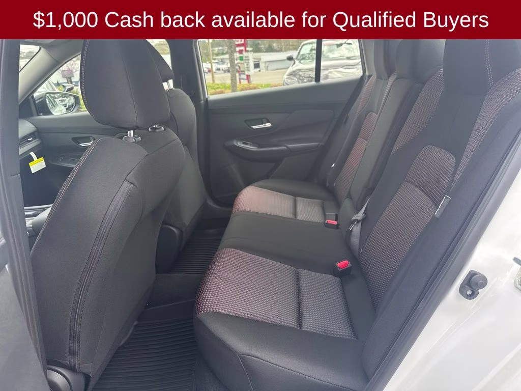 2026 Aspen White/Super Black Nissan Sentra SR FWD Sedan