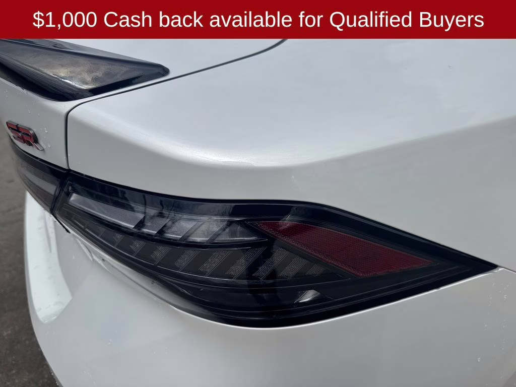 2026 Aspen White/Super Black Nissan Sentra SR FWD Sedan