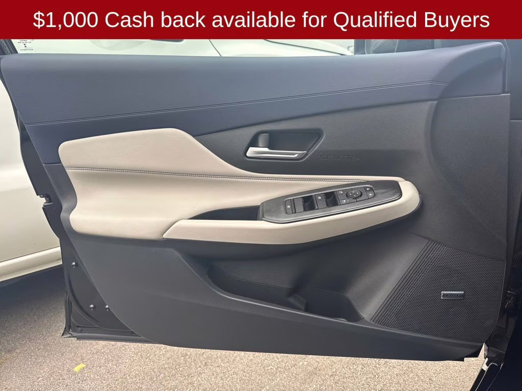 2026 Super Black Nissan Sentra SL FWD Sedan