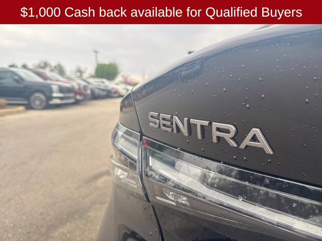 2026 Super Black Nissan Sentra SL FWD Sedan