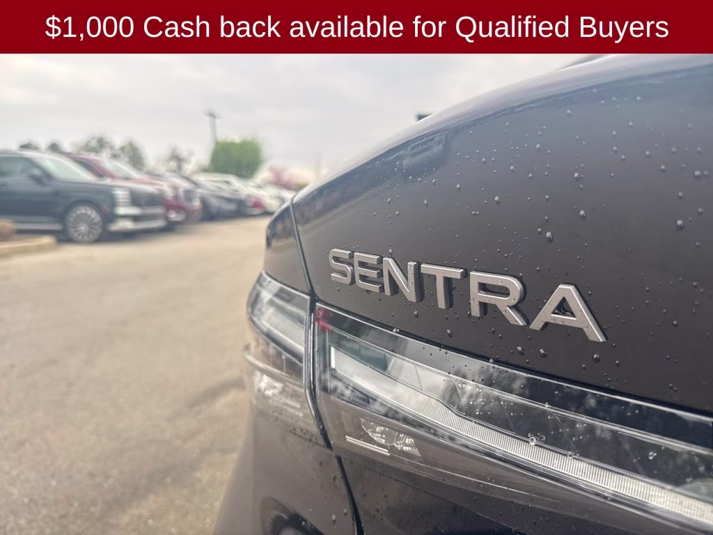 2026 Super Black Nissan Sentra SL FWD Sedan