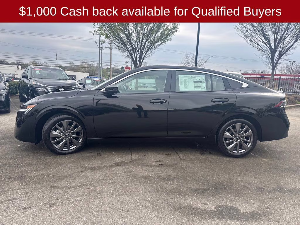 2026 Super Black Nissan Sentra SL FWD Sedan