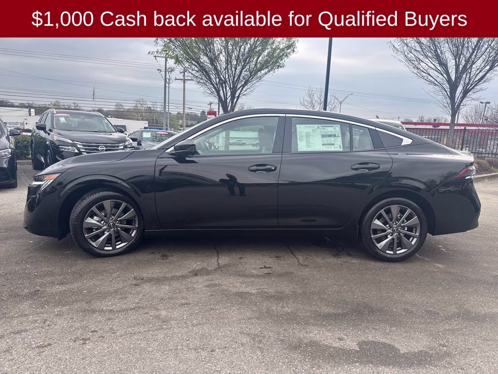 2026 Super Black Nissan Sentra SL FWD Sedan