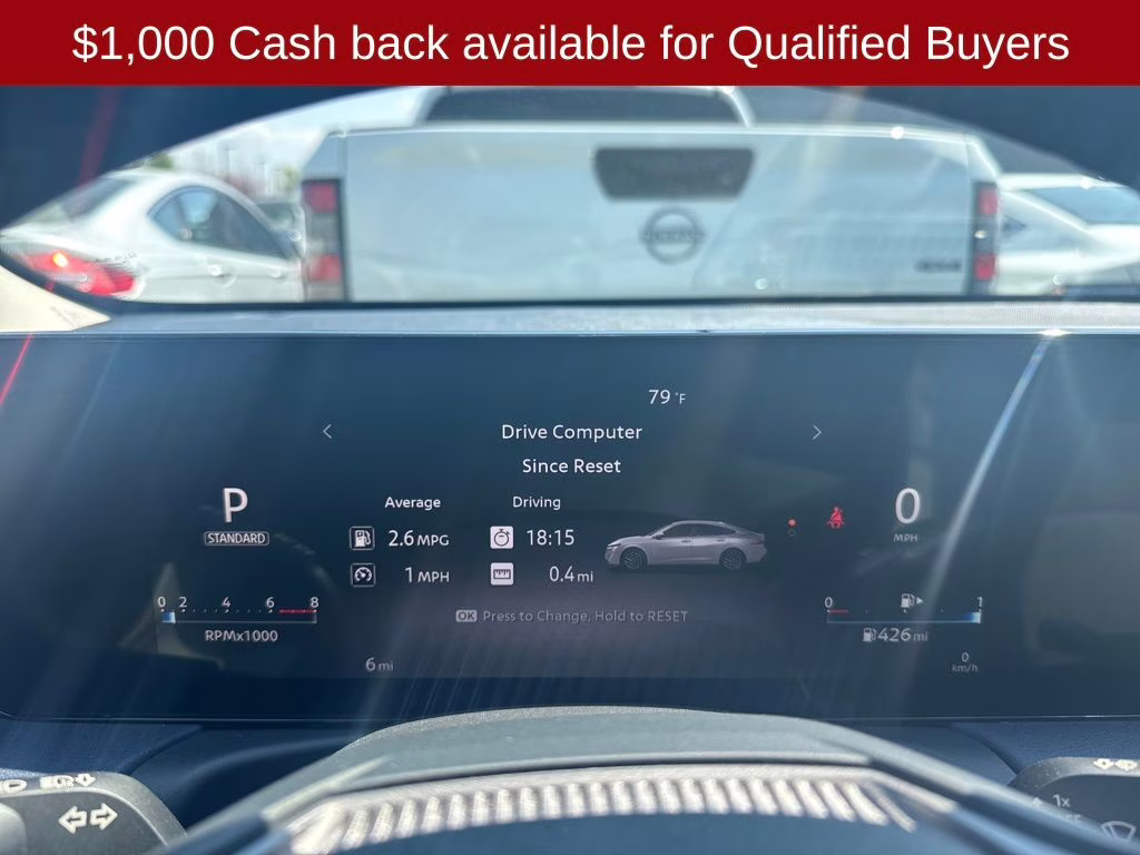 2026 Atlantic Gray Metallic Nissan Sentra SL FWD Sedan