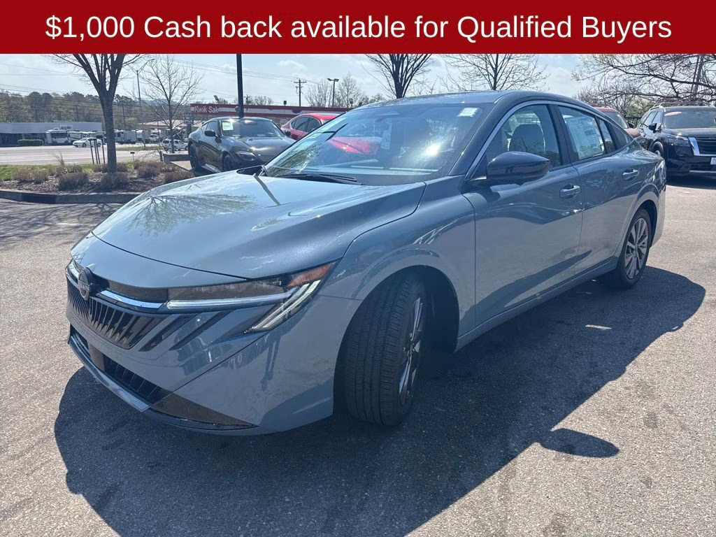 2026 Atlantic Gray Metallic Nissan Sentra SL FWD Sedan