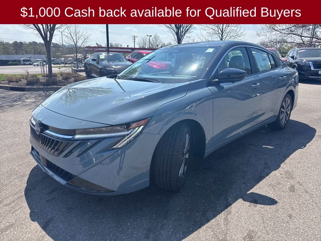 2026 Atlantic Gray Metallic Nissan Sentra SL FWD Sedan