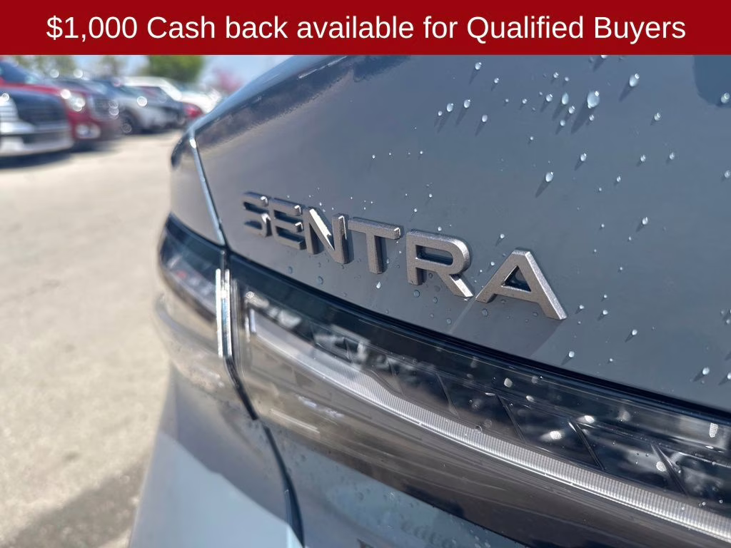 2026 Atlantic Gray Metallic Nissan Sentra SL FWD Sedan