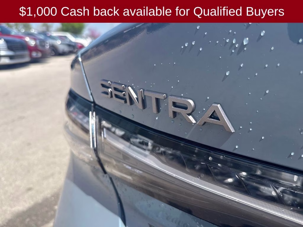 2026 Atlantic Gray Metallic Nissan Sentra SL FWD Sedan
