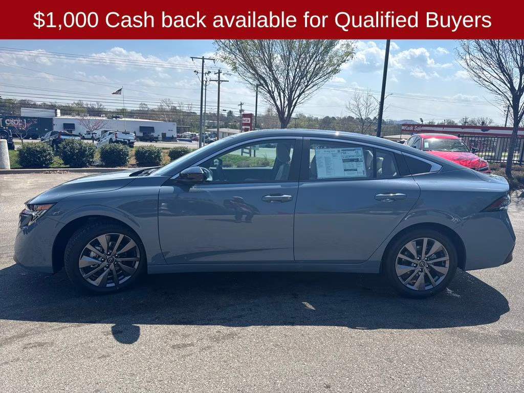 2026 Atlantic Gray Metallic Nissan Sentra SL FWD Sedan