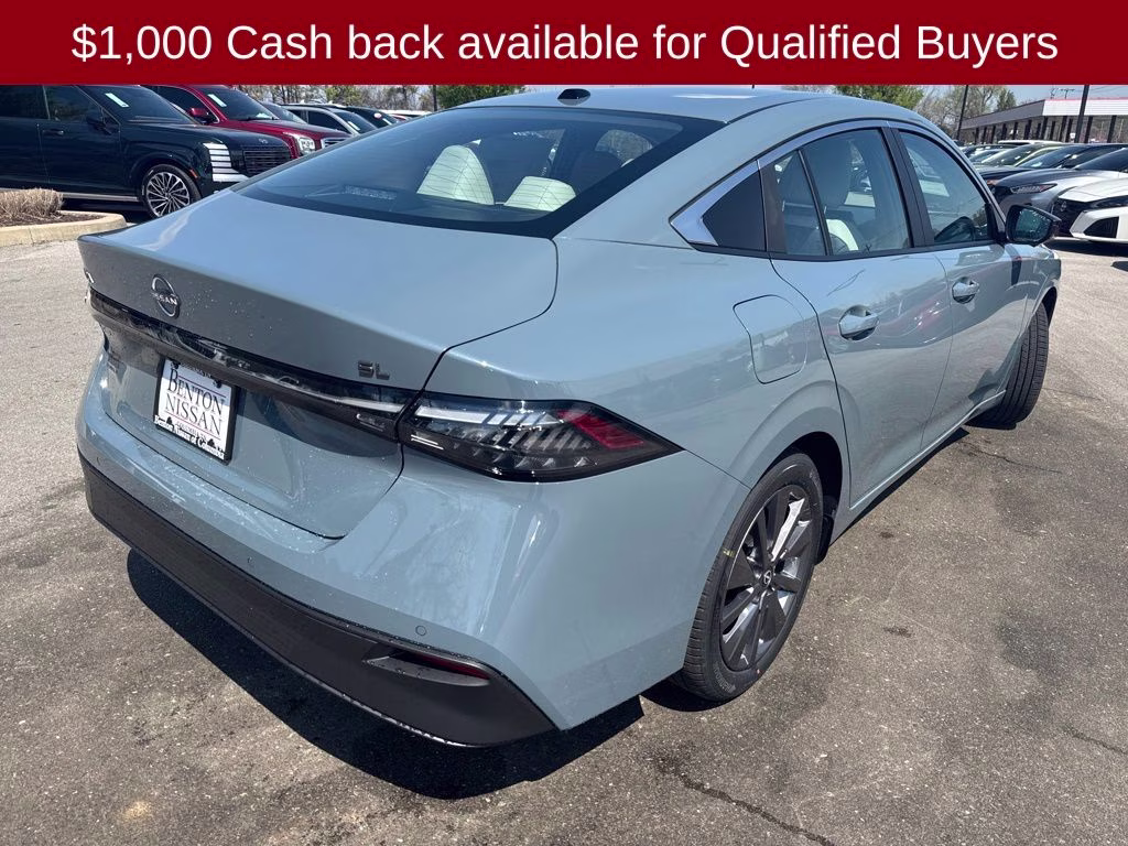 2026 Atlantic Gray Metallic Nissan Sentra SL FWD Sedan