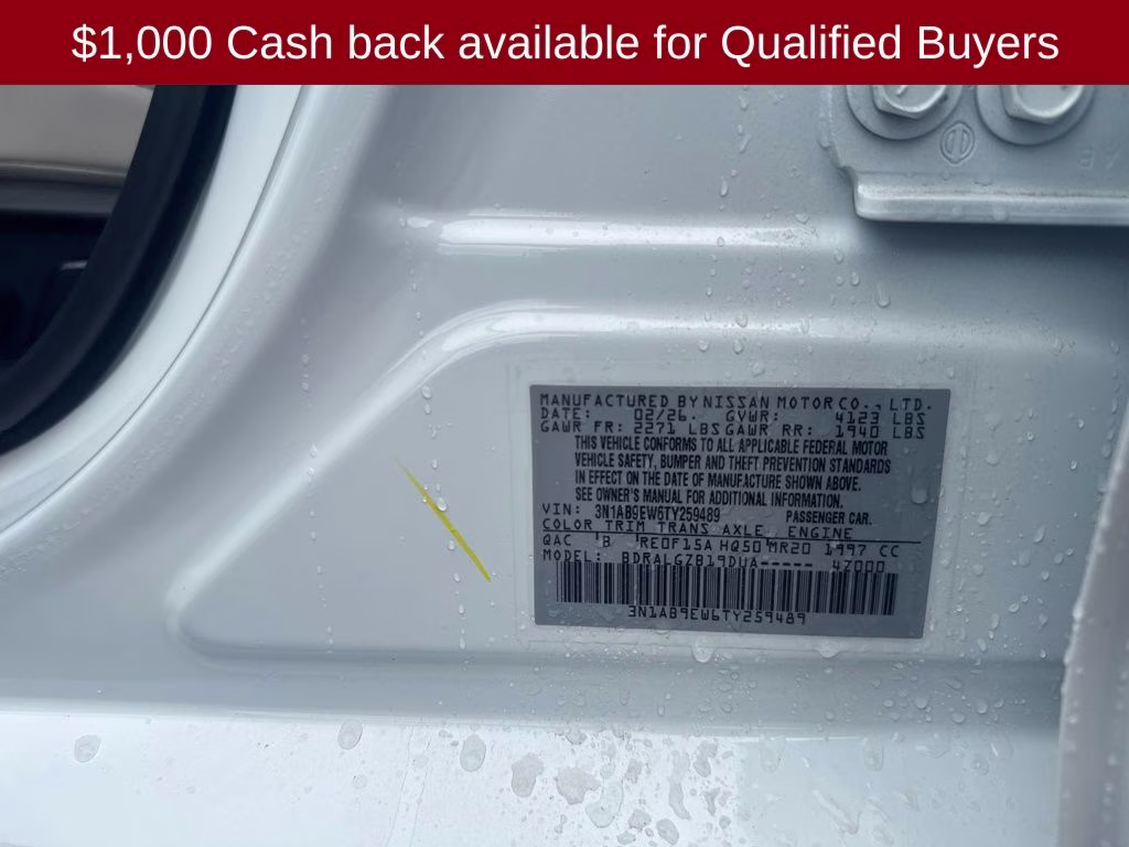 2026 Aspen White Tricoat Nissan Sentra SL FWD Sedan