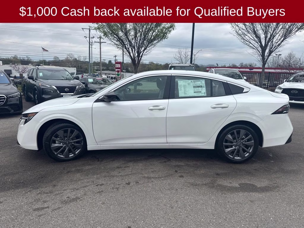2026 Aspen White Tricoat Nissan Sentra SL FWD Sedan