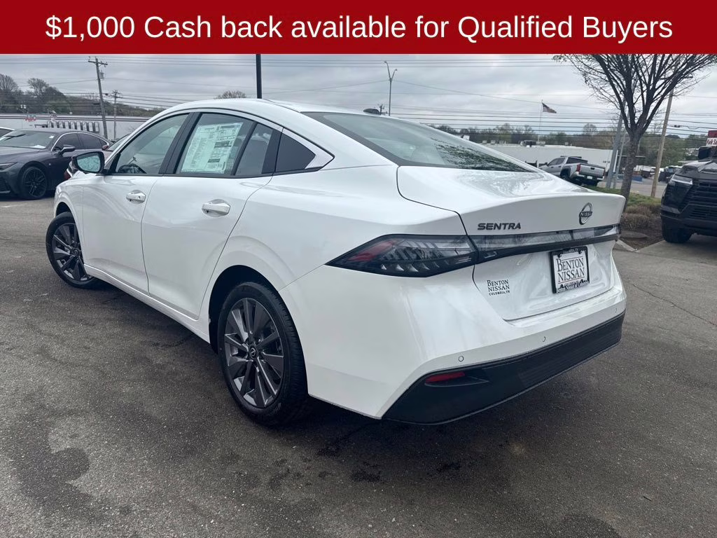 2026 Aspen White Tricoat Nissan Sentra SL FWD Sedan