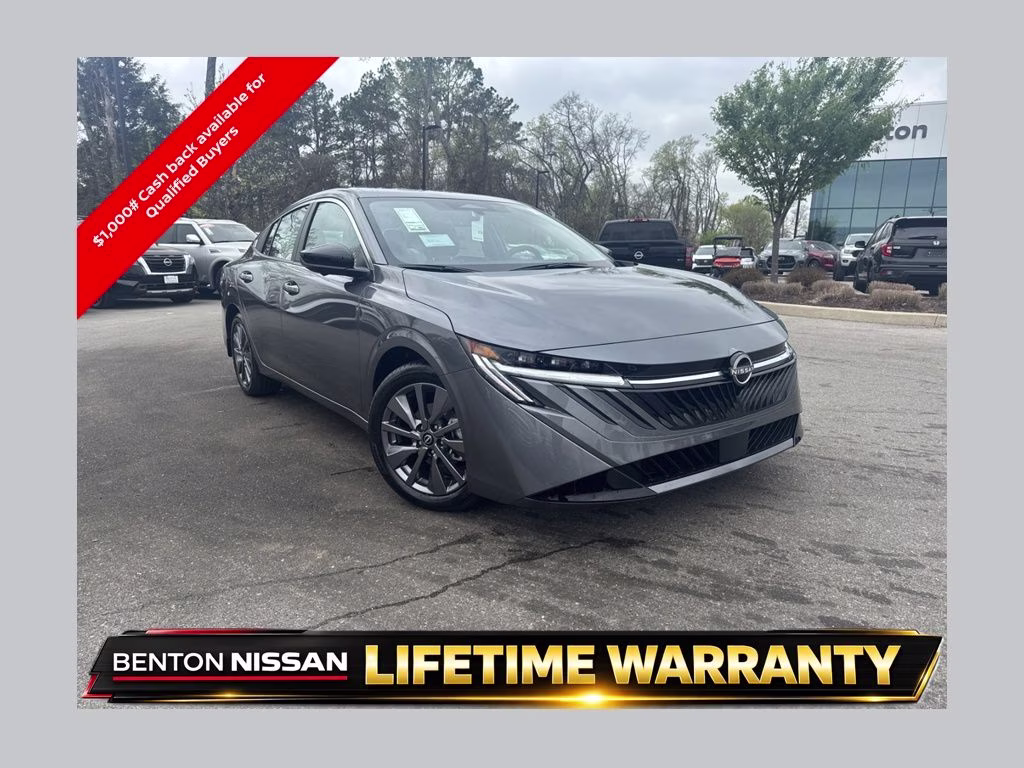 2026 Gun Metallic Nissan Sentra SL FWD Sedan