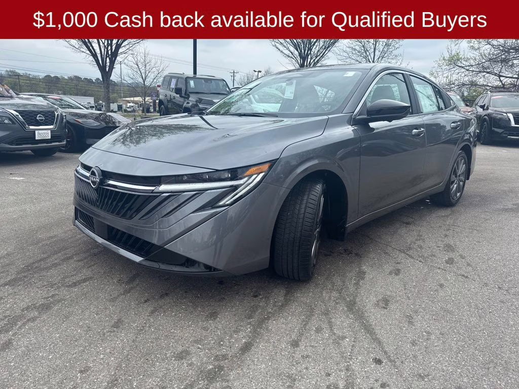 2026 Gun Metallic Nissan Sentra SL FWD Sedan