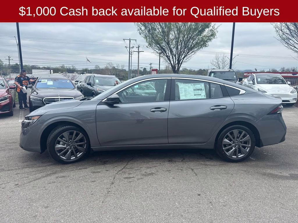 2026 Gun Metallic Nissan Sentra SL FWD Sedan