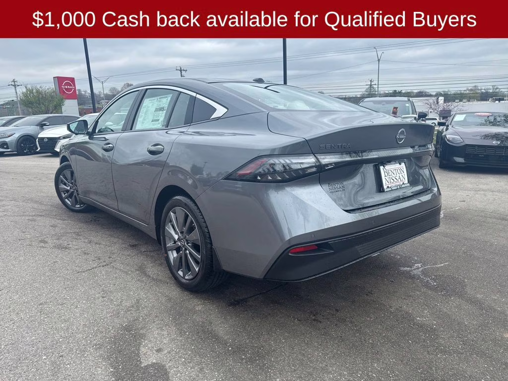 2026 Gun Metallic Nissan Sentra SL FWD Sedan