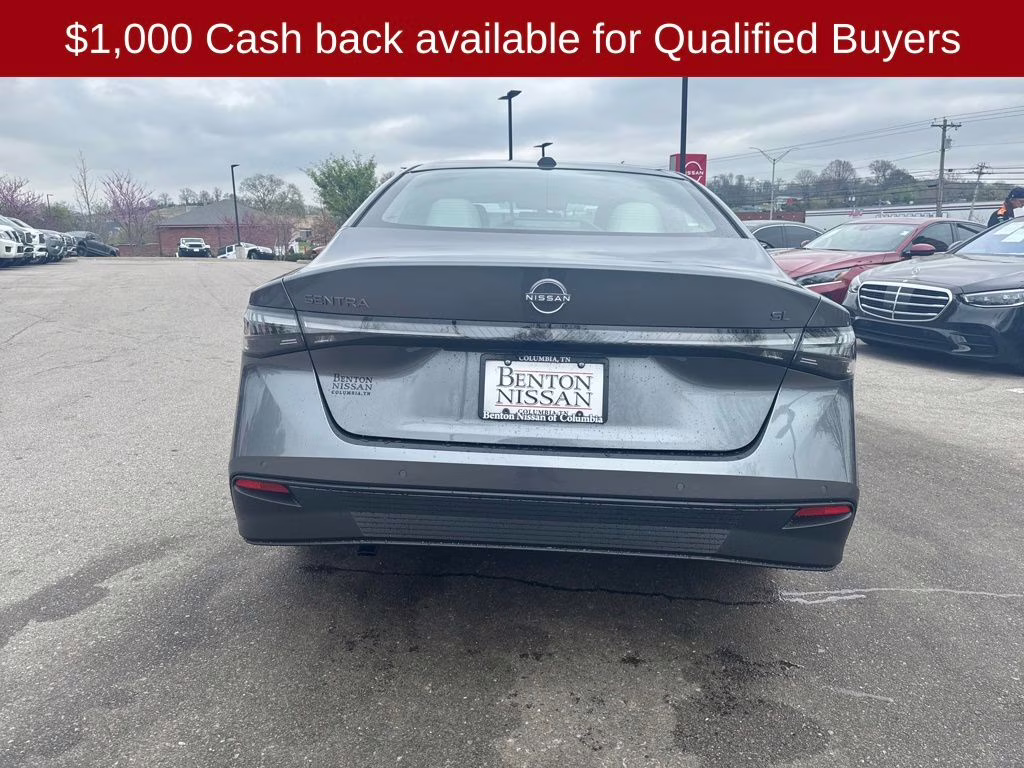 2026 Gun Metallic Nissan Sentra SL FWD Sedan
