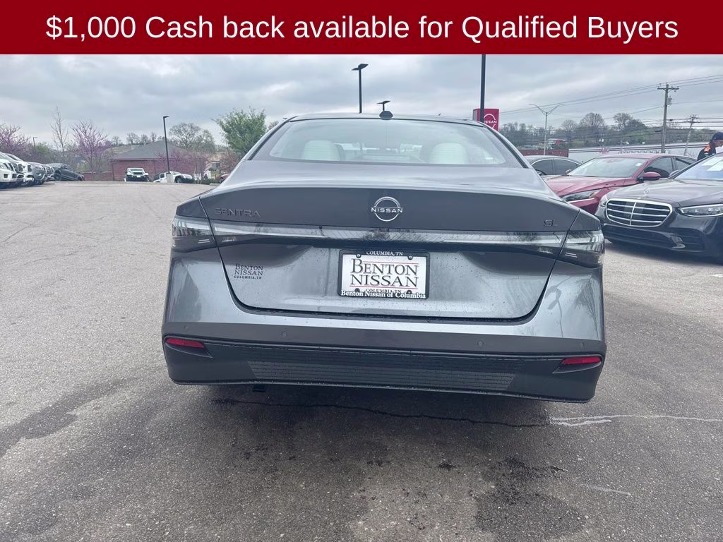 2026 Gun Metallic Nissan Sentra SL FWD Sedan