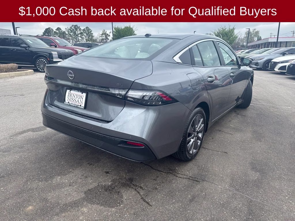 2026 Gun Metallic Nissan Sentra SL FWD Sedan