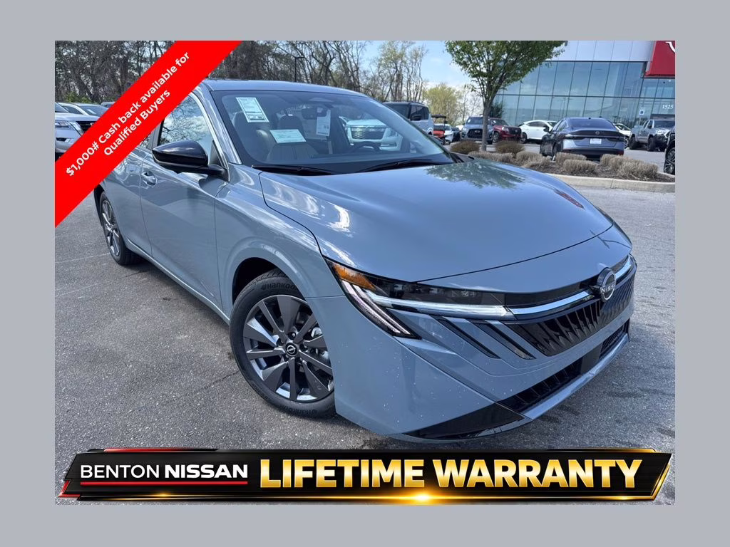 2026 Atlantic Gray Metallic Nissan Sentra SL FWD Sedan