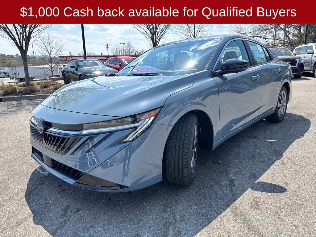 2026 Atlantic Gray Metallic Nissan Sentra SL FWD Sedan