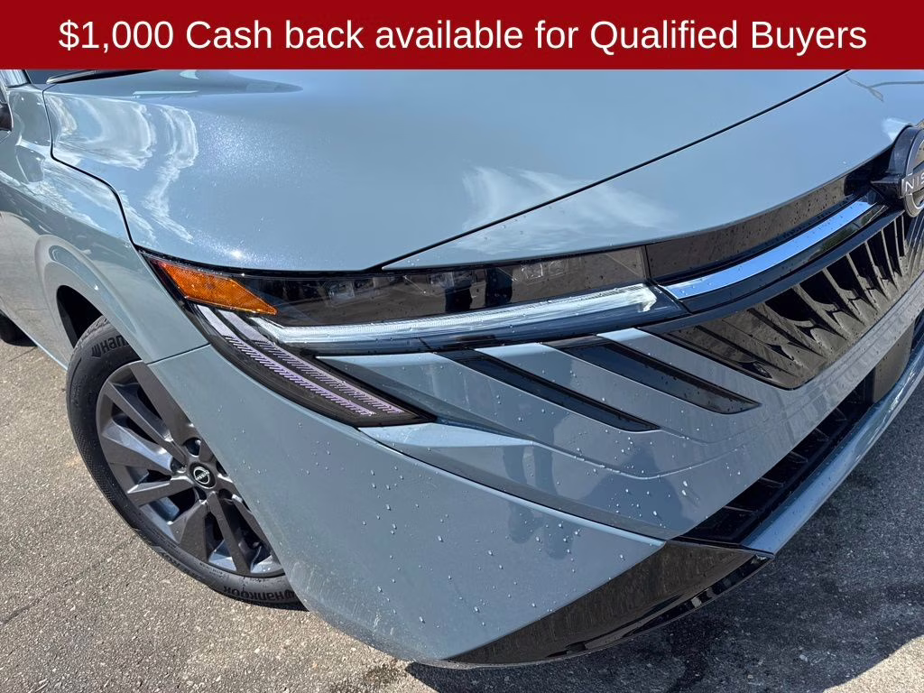 2026 Atlantic Gray Metallic Nissan Sentra SL FWD Sedan