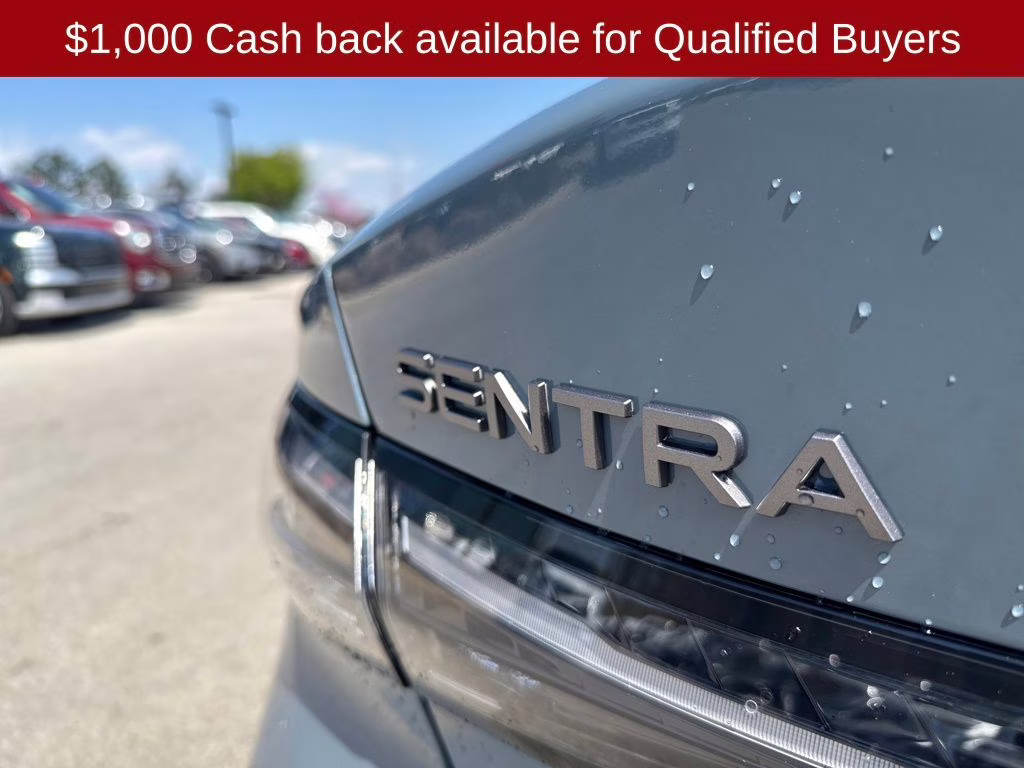 2026 Atlantic Gray Metallic Nissan Sentra SL FWD Sedan