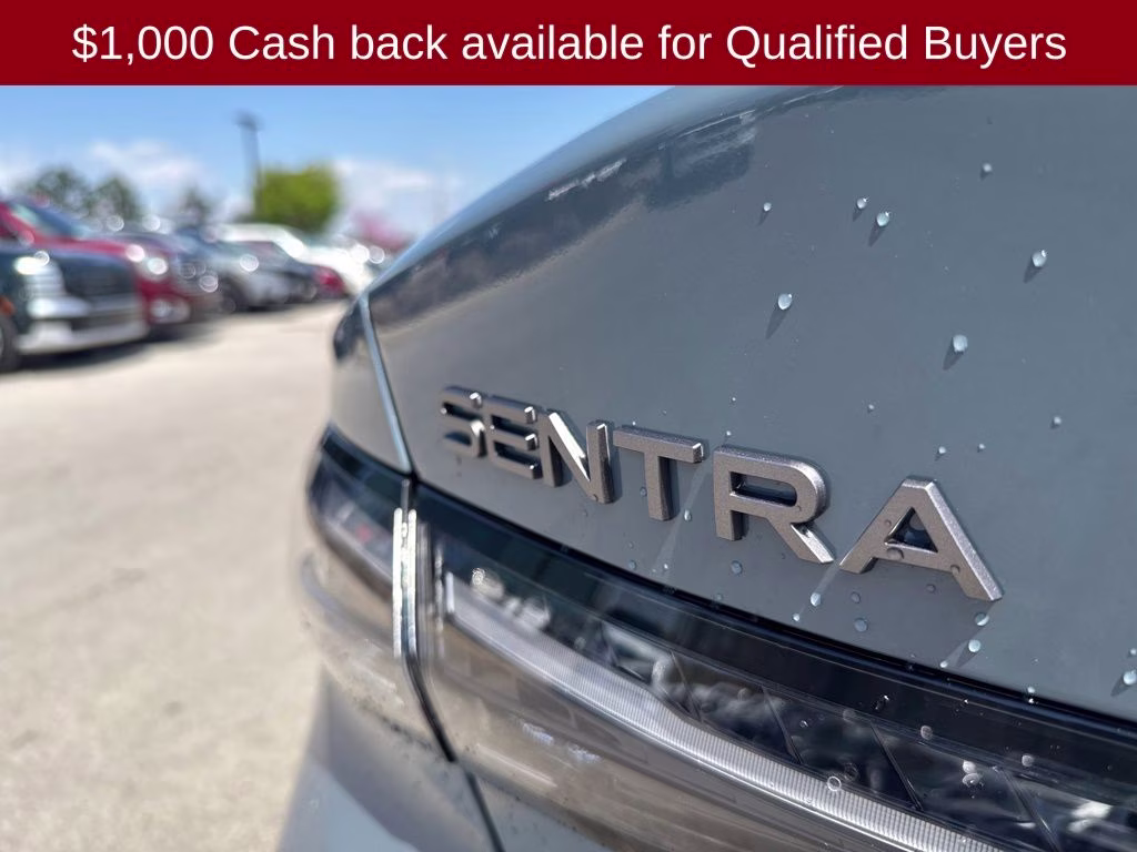 2026 Atlantic Gray Metallic Nissan Sentra SL FWD Sedan