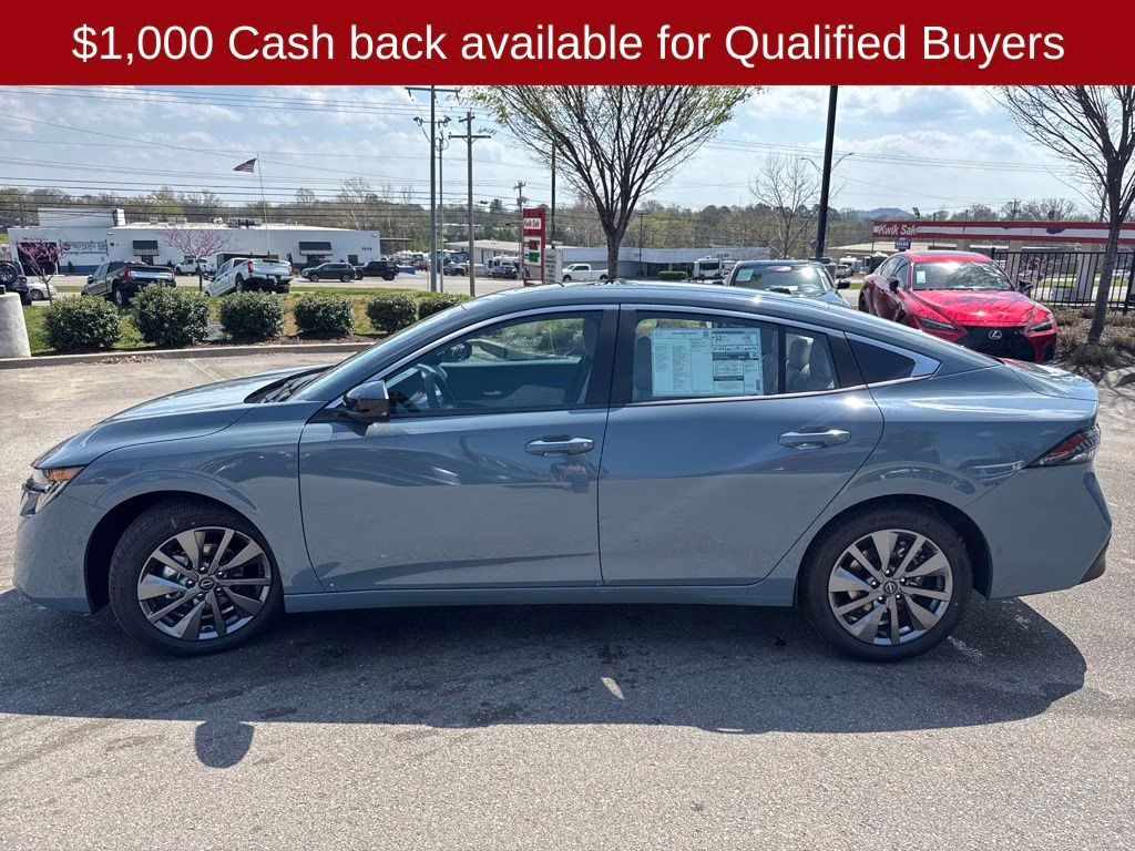 2026 Atlantic Gray Metallic Nissan Sentra SL FWD Sedan