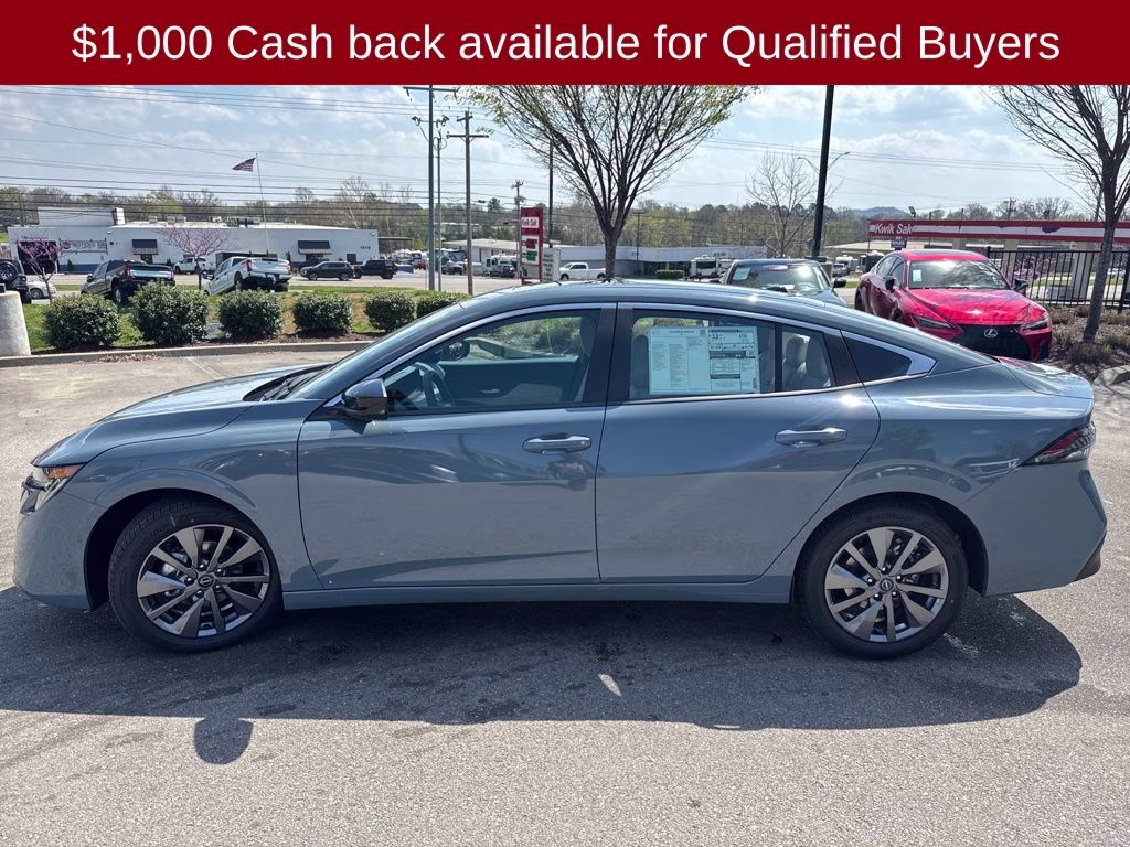 2026 Atlantic Gray Metallic Nissan Sentra SL FWD Sedan