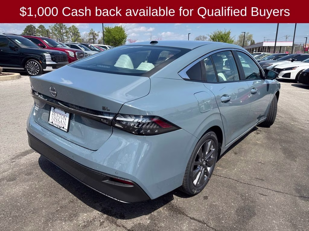 2026 Atlantic Gray Metallic Nissan Sentra SL FWD Sedan