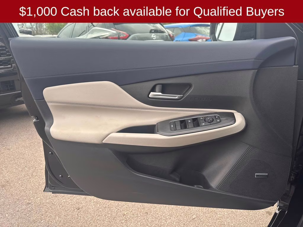 2026 Super Black Nissan Sentra SL FWD Sedan