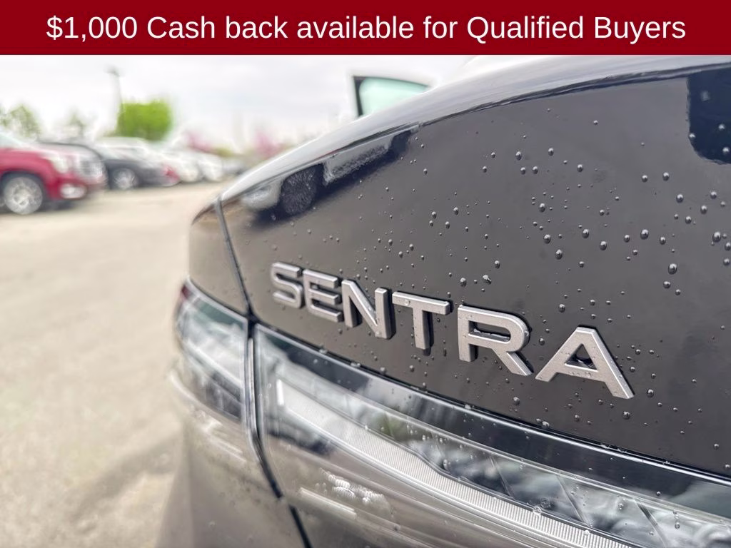 2026 Super Black Nissan Sentra SL FWD Sedan