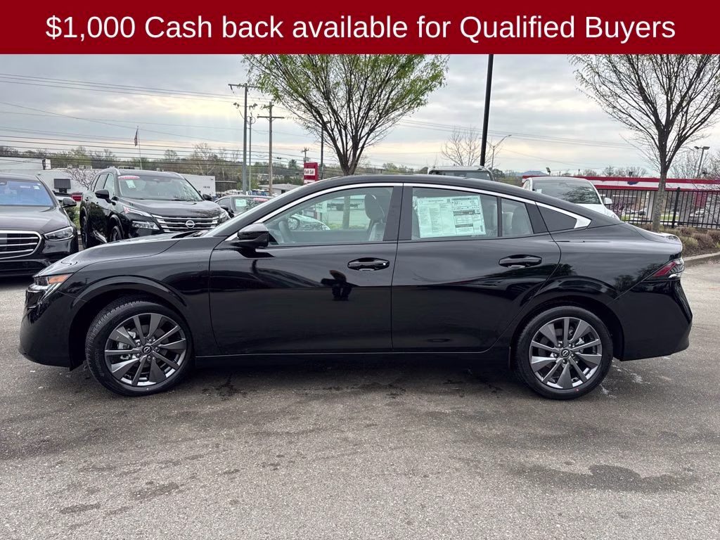 2026 Super Black Nissan Sentra SL FWD Sedan