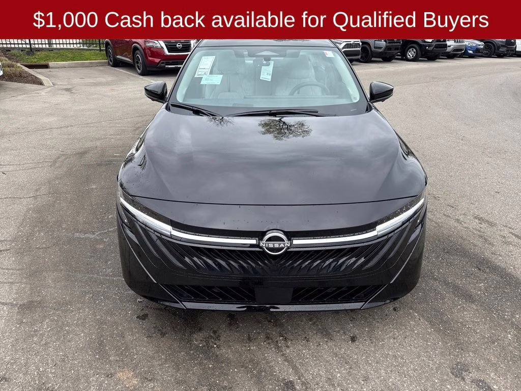 2026 Super Black Nissan Sentra SL FWD Sedan