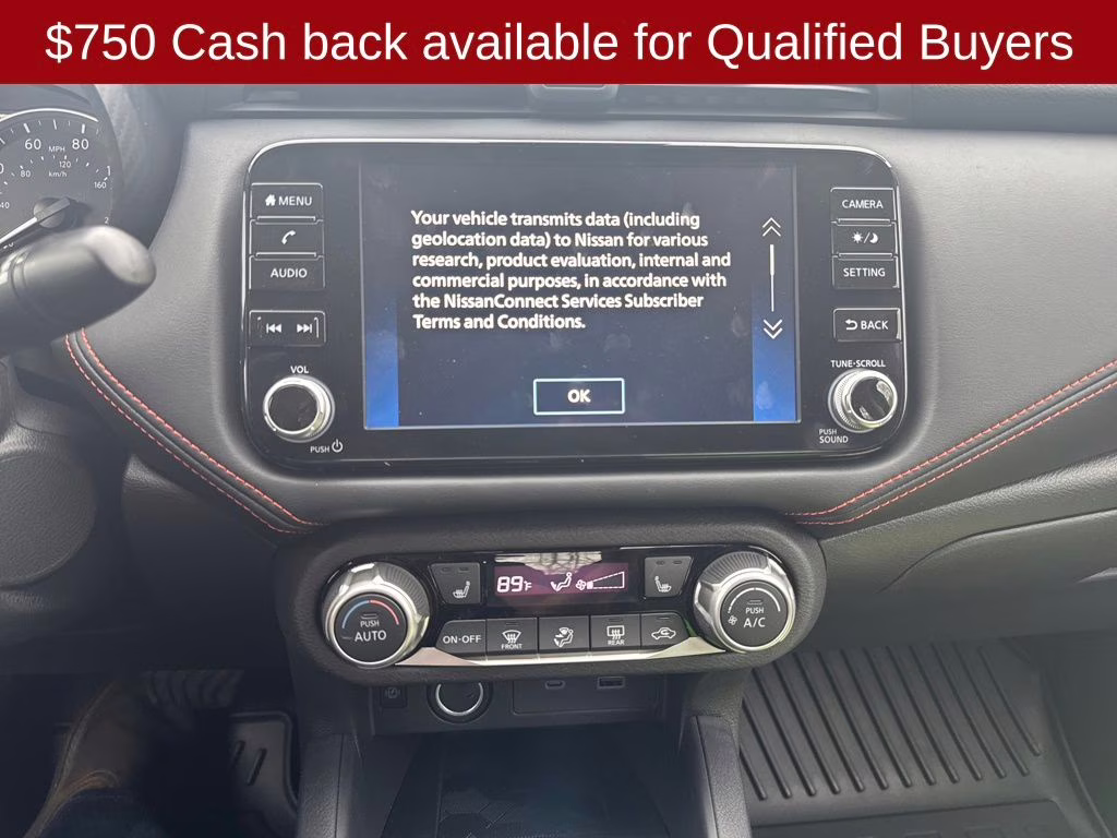 2025 Gray Sky Pearl Nissan Versa 1.6 SR FWD Sedan