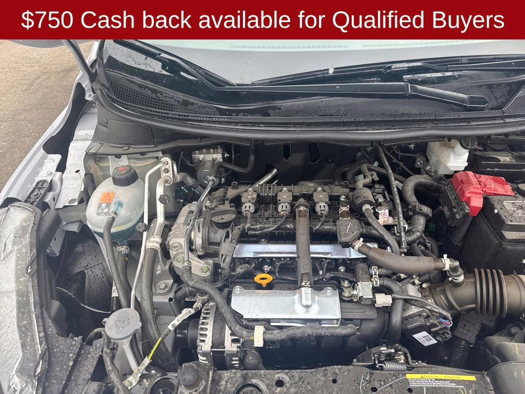 2025 Gray Sky Pearl Nissan Versa 1.6 SR FWD Sedan